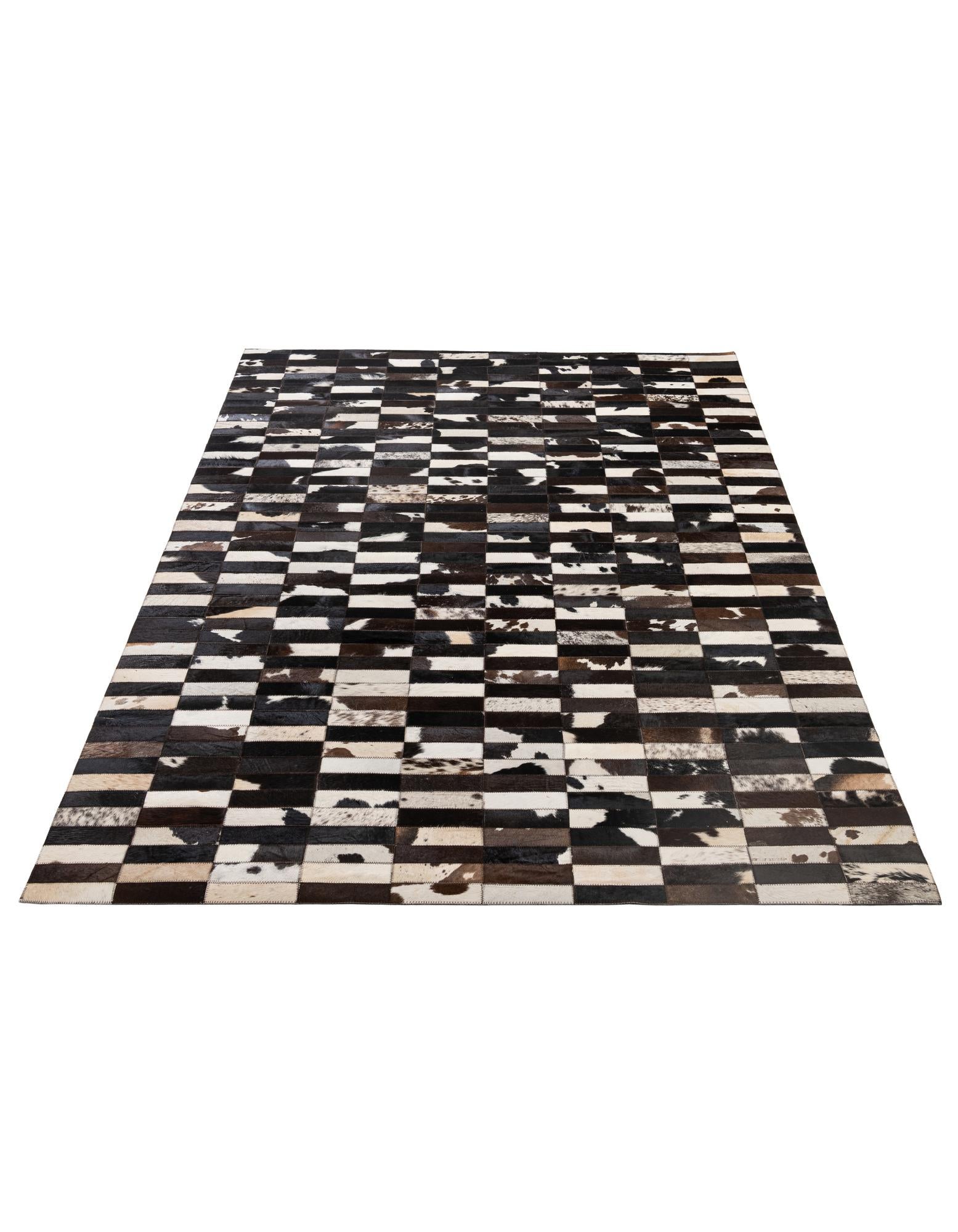 4' 11 x 7' 11 Cowhide - Patchwork Rug