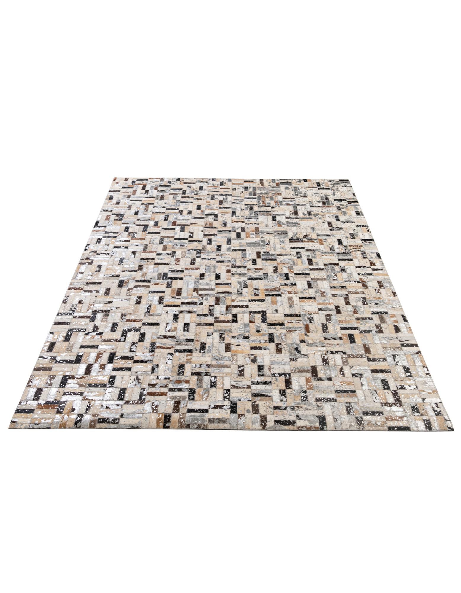 5' x 7' 11 Cowhide - Patchwork Rug