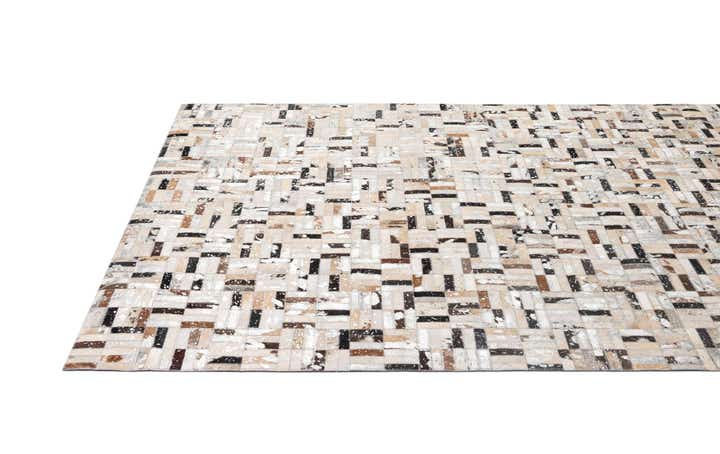 5' x 7' 11 Cowhide - Patchwork Rug