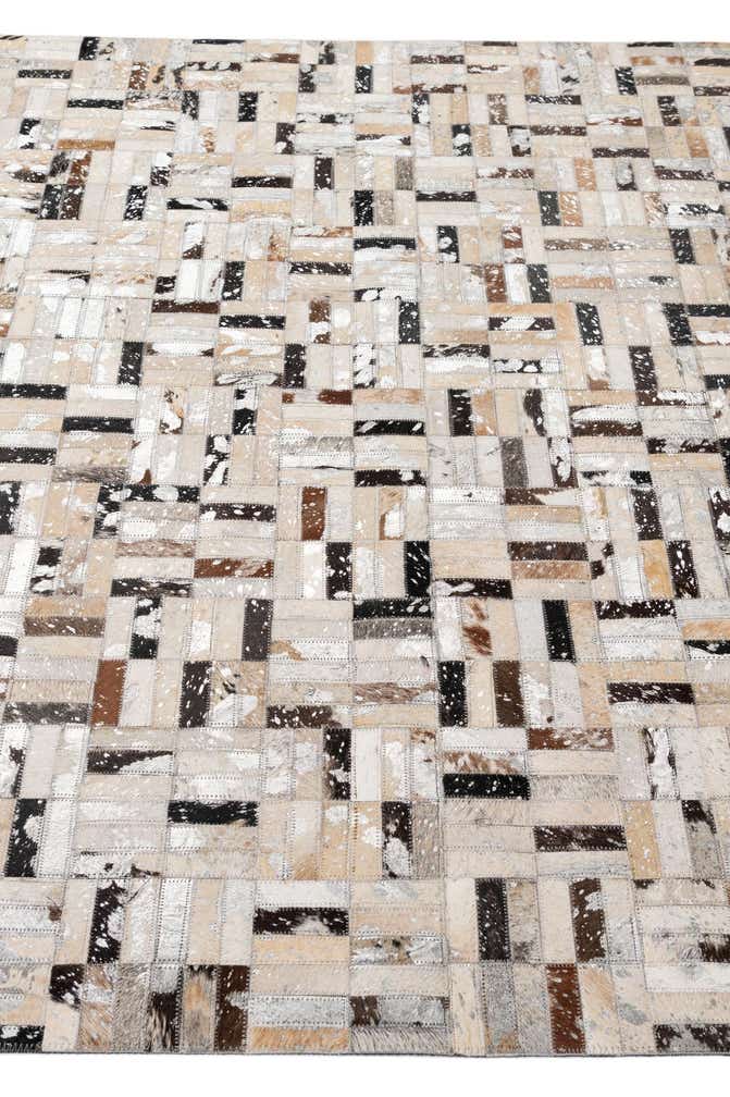 5' x 7' 11 Cowhide - Patchwork Rug