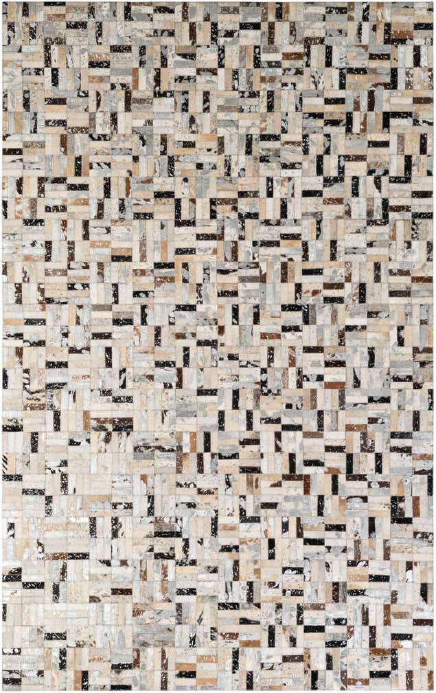5' x 7' 11 Cowhide - Patchwork Rug