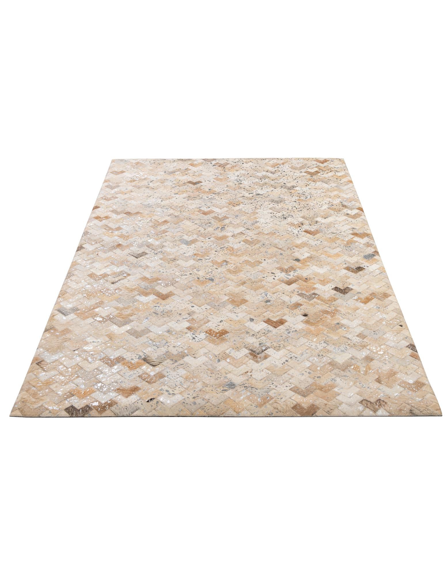 5' x 7' 11 Cowhide - Patchwork Rug