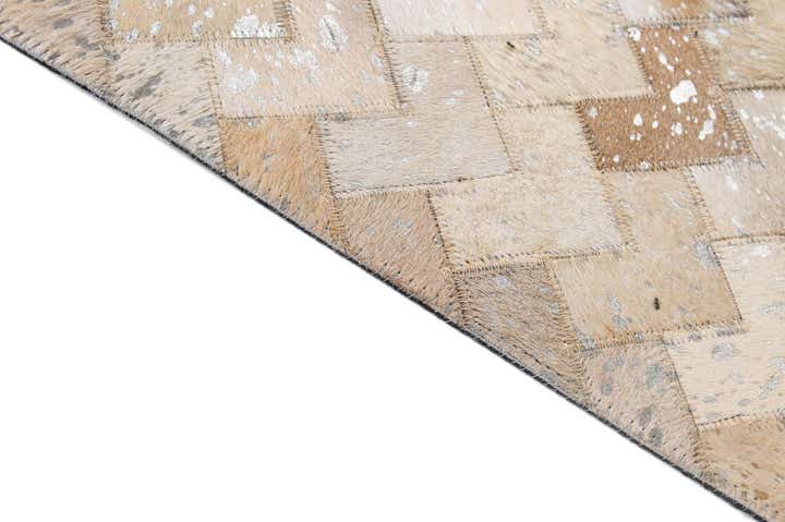 5' x 7' 11 Cowhide - Patchwork Rug