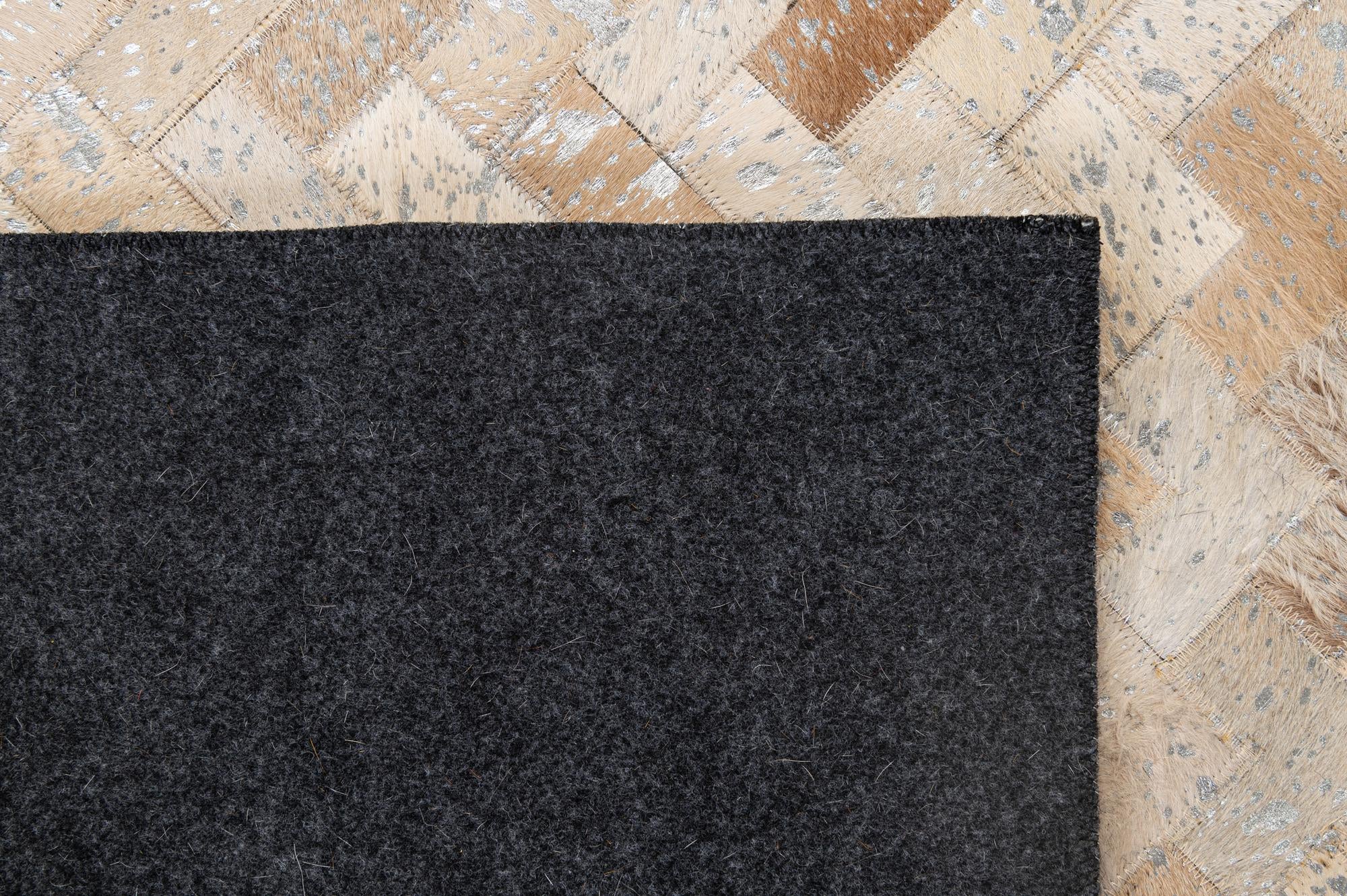 5' x 7' 11 Cowhide - Patchwork Rug