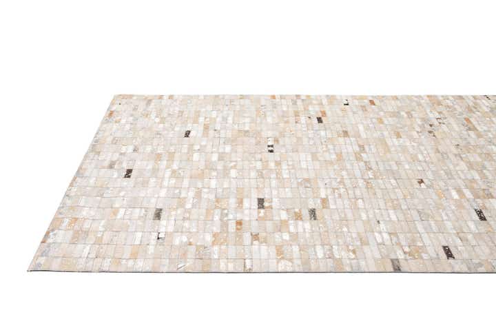 4' 11 x 8' 1 Cowhide - Patchwork Rug