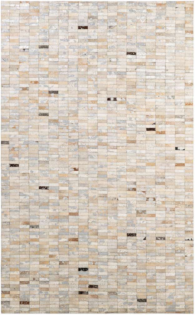 4' 11 x 8' 1 Cowhide - Patchwork Rug