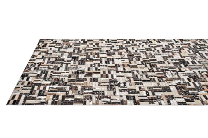 4' 11 x 7' 10 Cowhide - Patchwork Rug