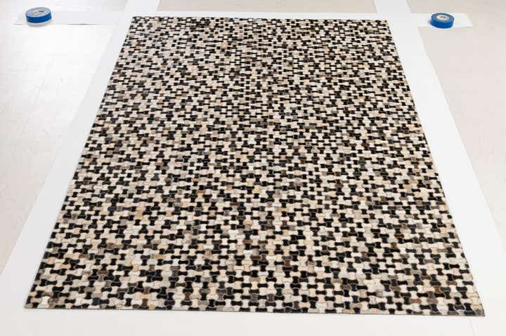 5' 1 x 7' 11 Cowhide - Patchwork Rug
