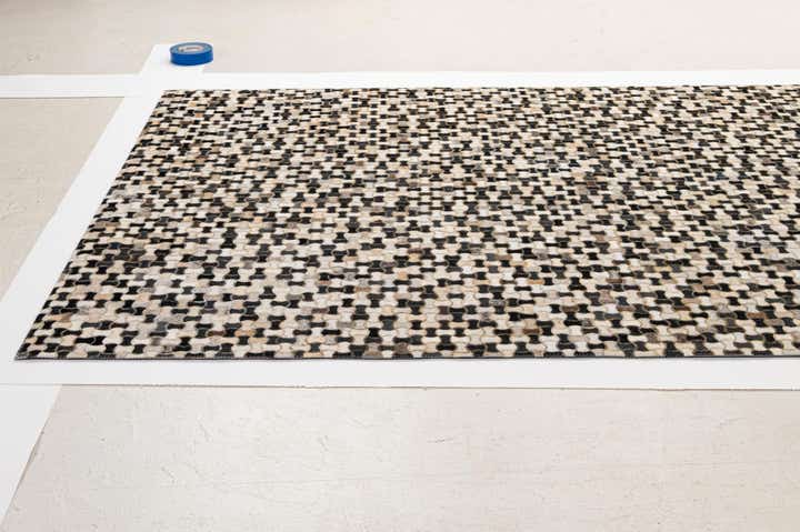 5' 1 x 7' 11 Cowhide - Patchwork Rug