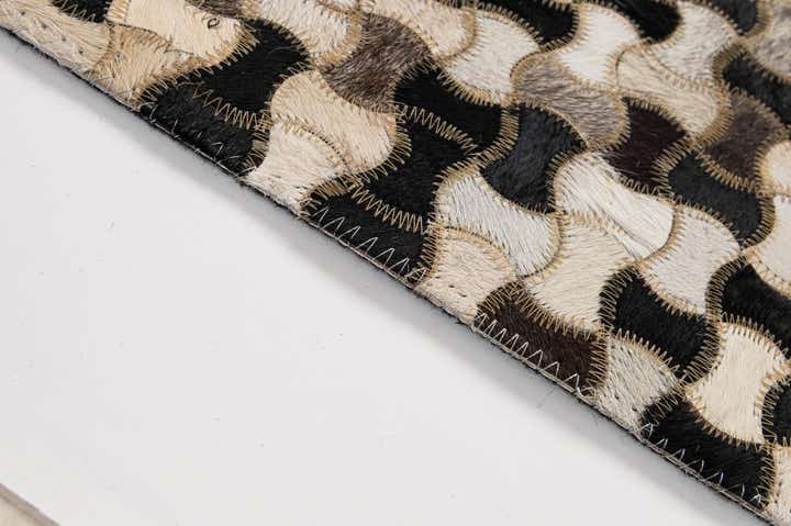 5' 1 x 7' 11 Cowhide - Patchwork Rug