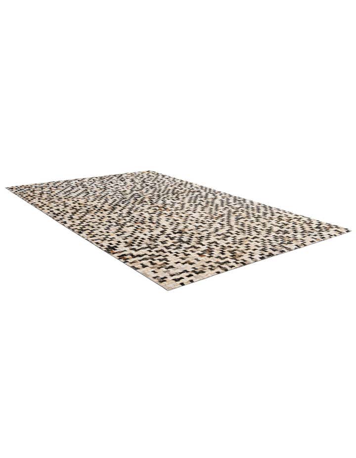 5' 1 x 8' Cowhide - Patchwork Rug
