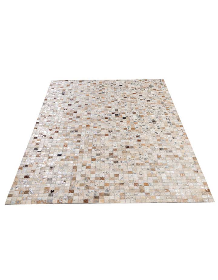 5' 1 x 8' 1 Cowhide - Patchwork Rug
