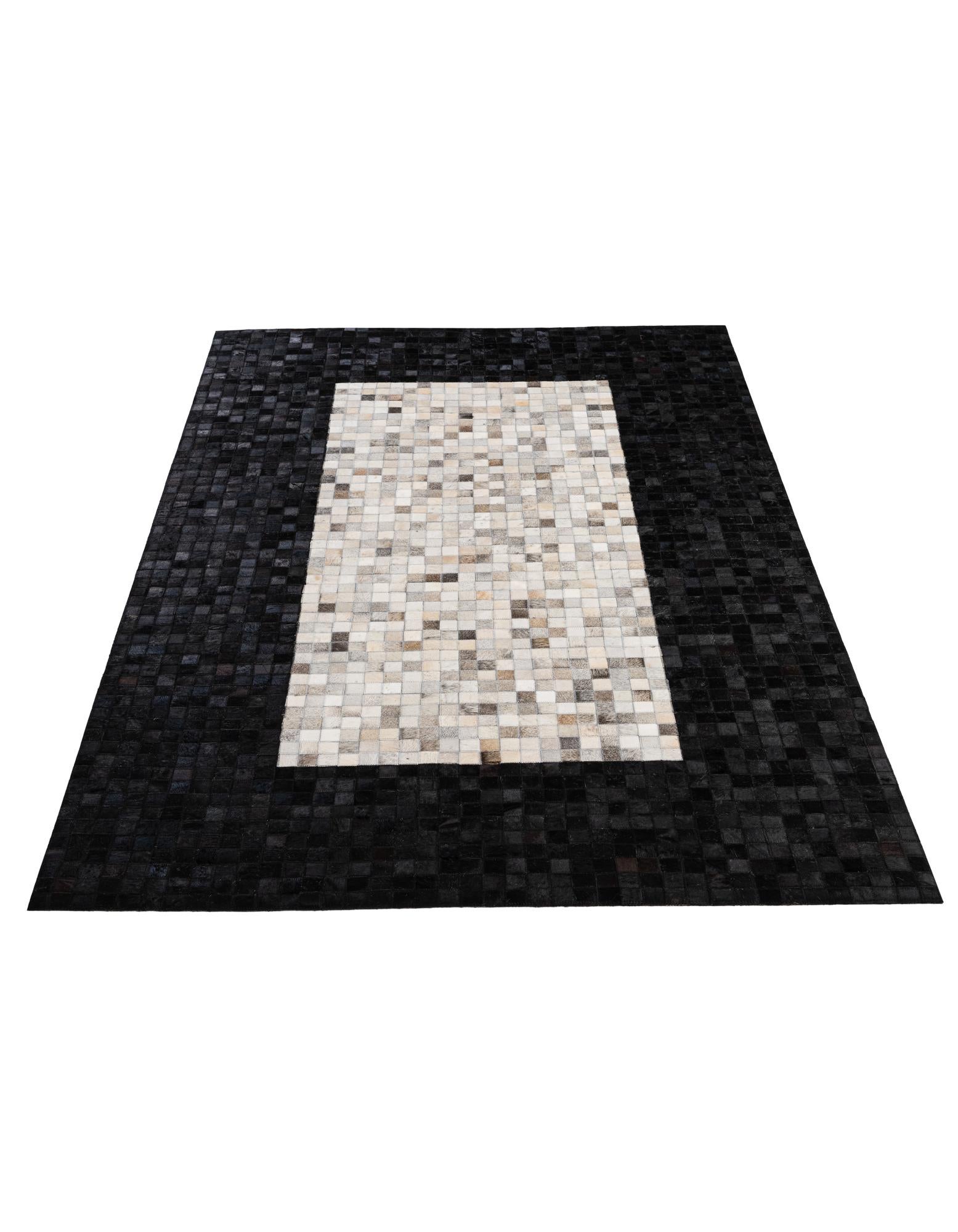 5' x 8' Cowhide - Patchwork Rug