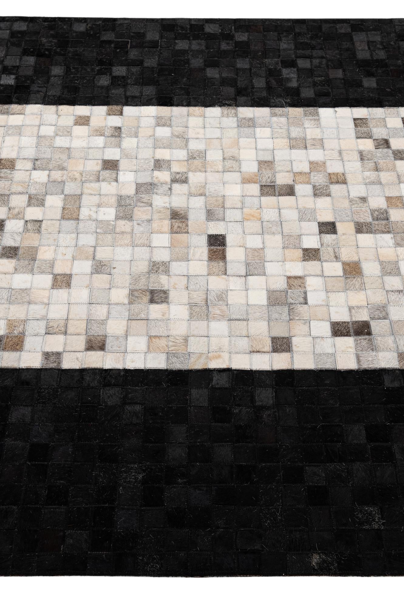 5' x 8' Cowhide - Patchwork Rug