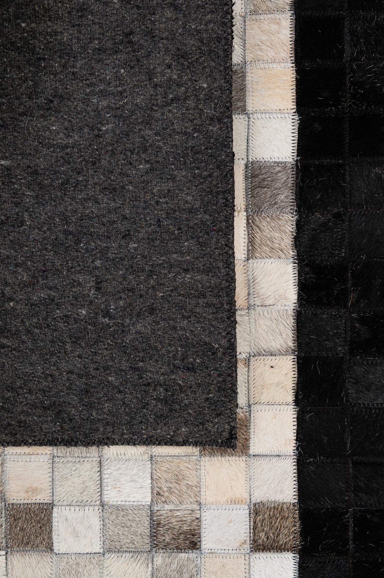 5' x 8' Cowhide - Patchwork Rug