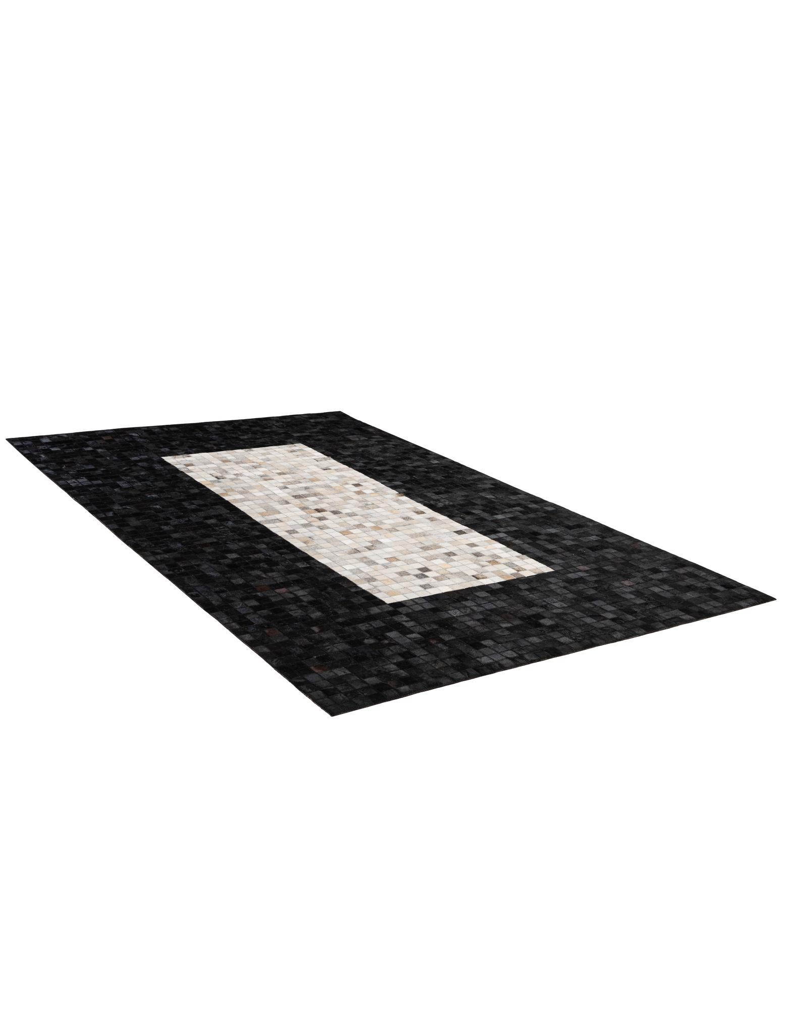 5' 1 x 8' 2 Cowhide - Patchwork Rug