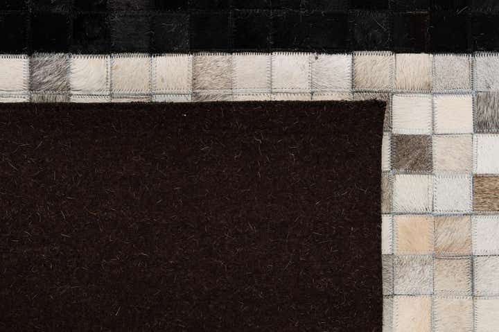 5' 1 x 8' 2 Cowhide - Patchwork Rug