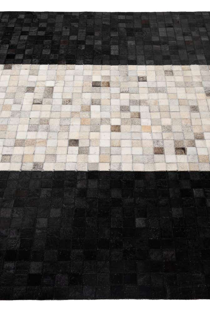 5' 2 x 8' 2 Cowhide - Patchwork Rug