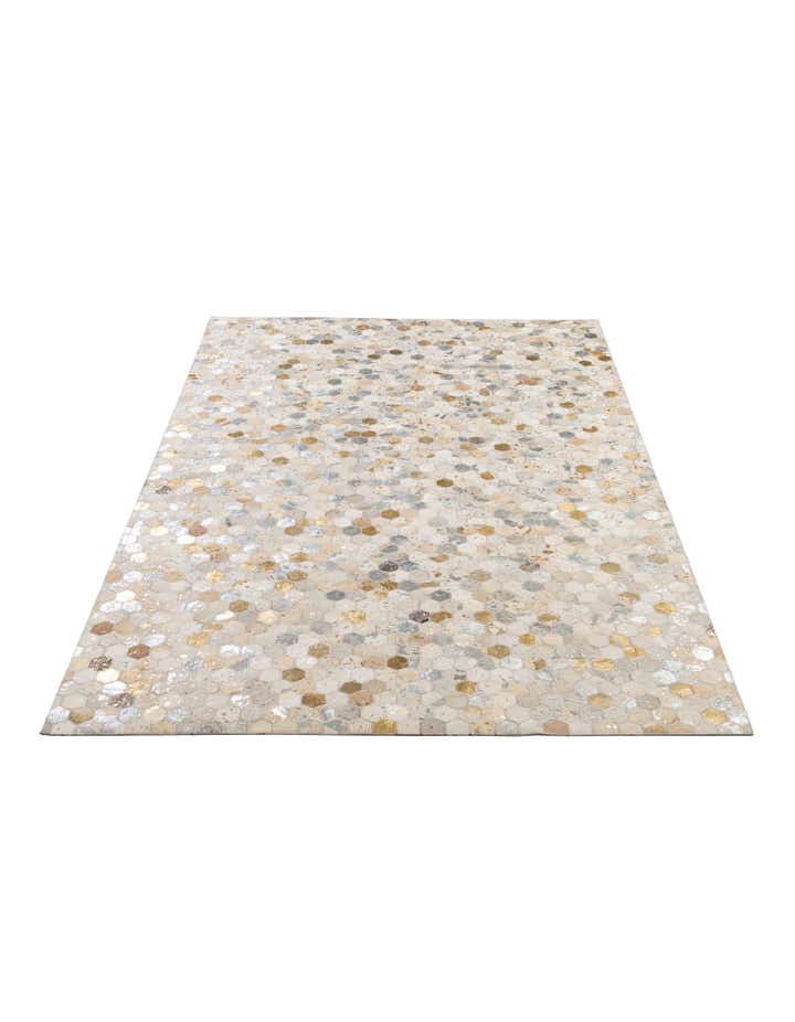 5' x 8' Cowhide - Patchwork Rug