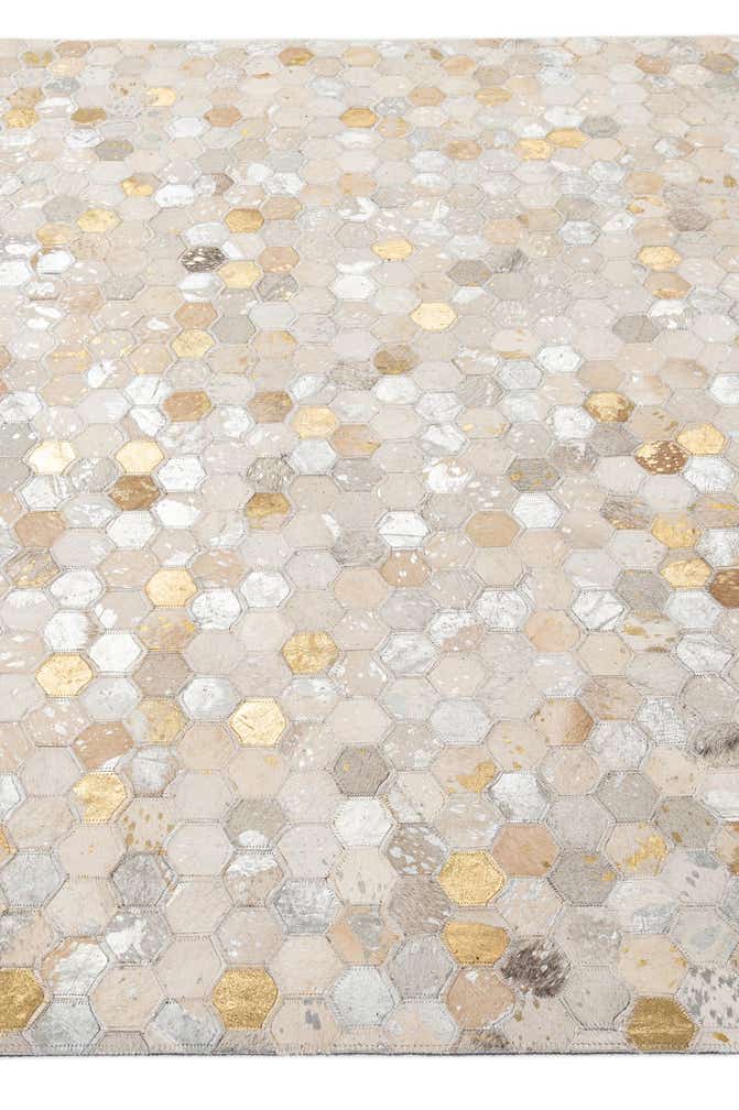 5' x 8' Cowhide - Patchwork Rug