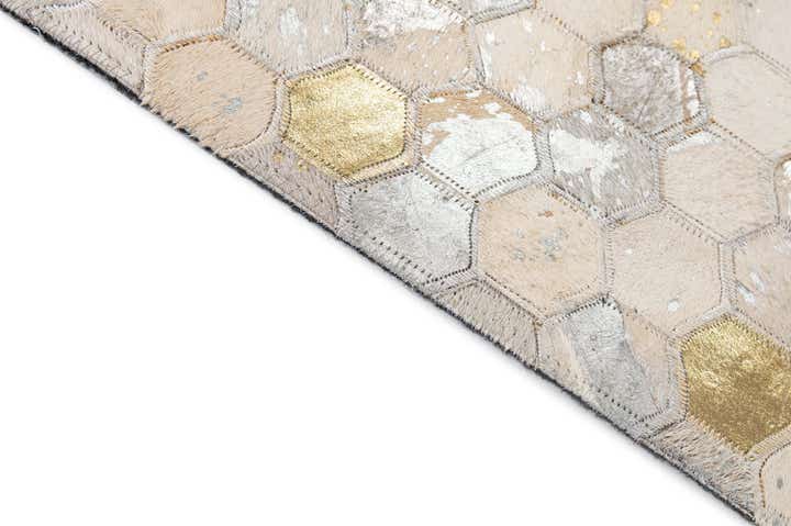 5' x 8' Cowhide - Patchwork Rug