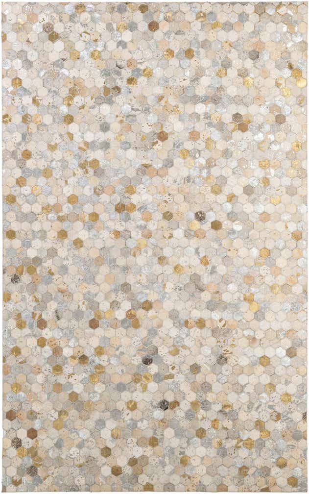 5' x 8' Cowhide - Patchwork Rug