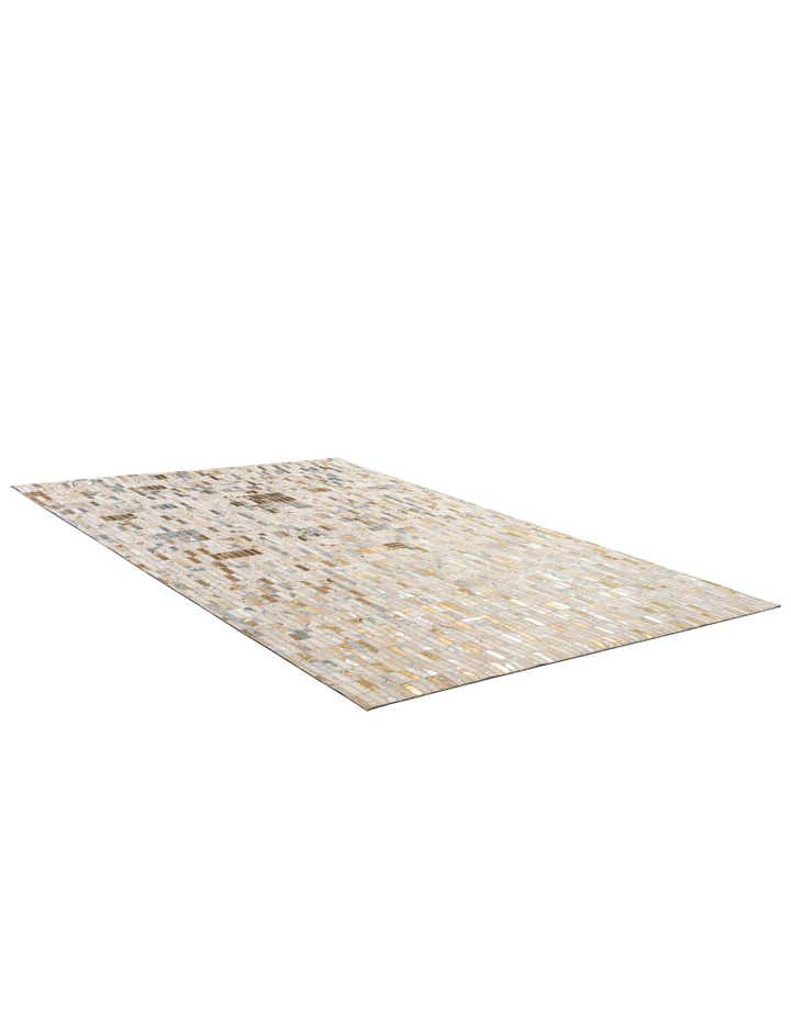 5' 1 x 8' 3 Cowhide - Patchwork Rug