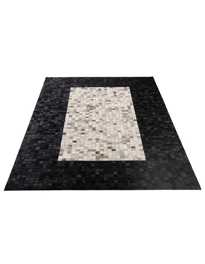 5' 2 x 7' 11 Cowhide - Patchwork Rug