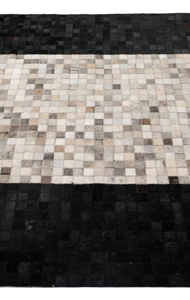 5' 2 x 7' 11 Cowhide - Patchwork Rug