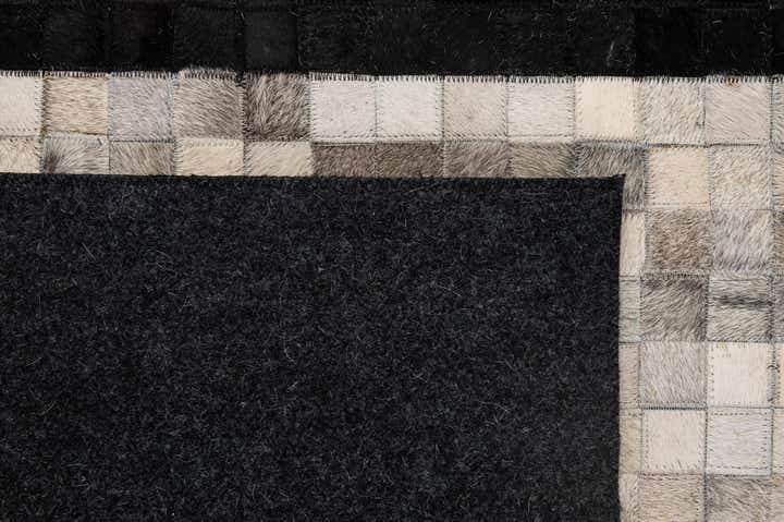5' 2 x 7' 11 Cowhide - Patchwork Rug