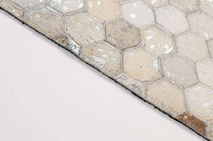 5' 2 x 8' 2 Cowhide - Patchwork Rug