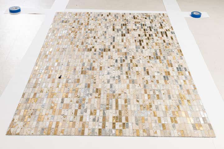 4' 11 x 7' 11 Cowhide - Patchwork Rug