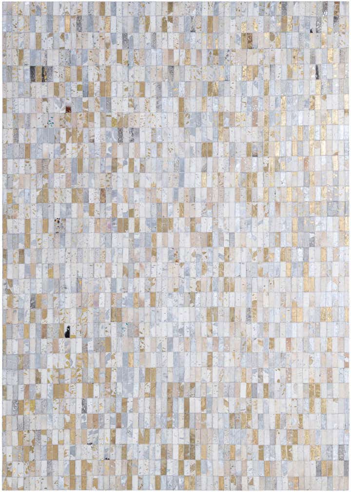 4' 11 x 7' 11 Cowhide - Patchwork Rug
