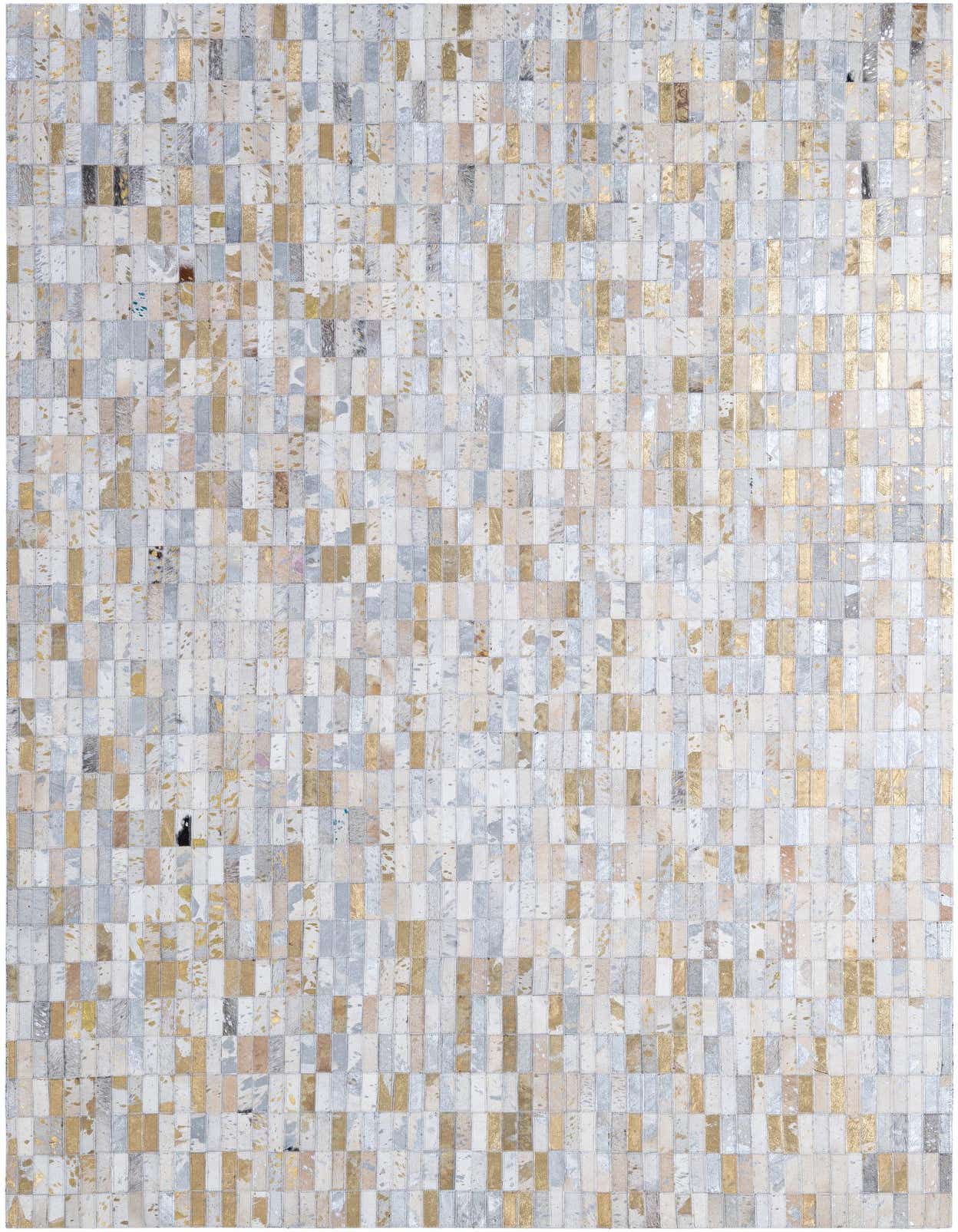 4' 11 x 7' 11 Cowhide - Patchwork Rug