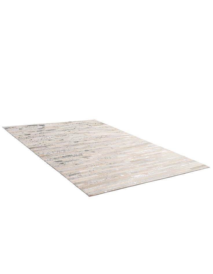 Detail image of 5' 2 x 7' 11 Cowhide - Patchwork Rug