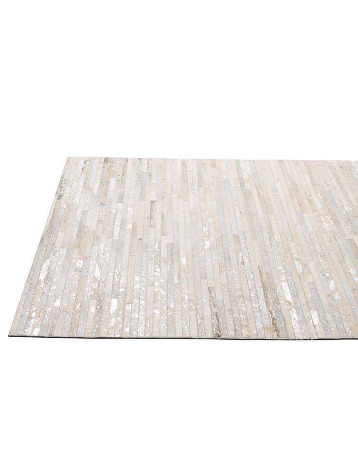 Detail image of 5' 2 x 7' 11 Cowhide - Patchwork Rug