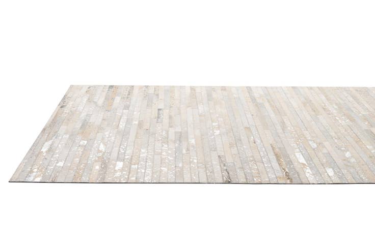 Detail image of 5' 2 x 7' 11 Cowhide - Patchwork Rug