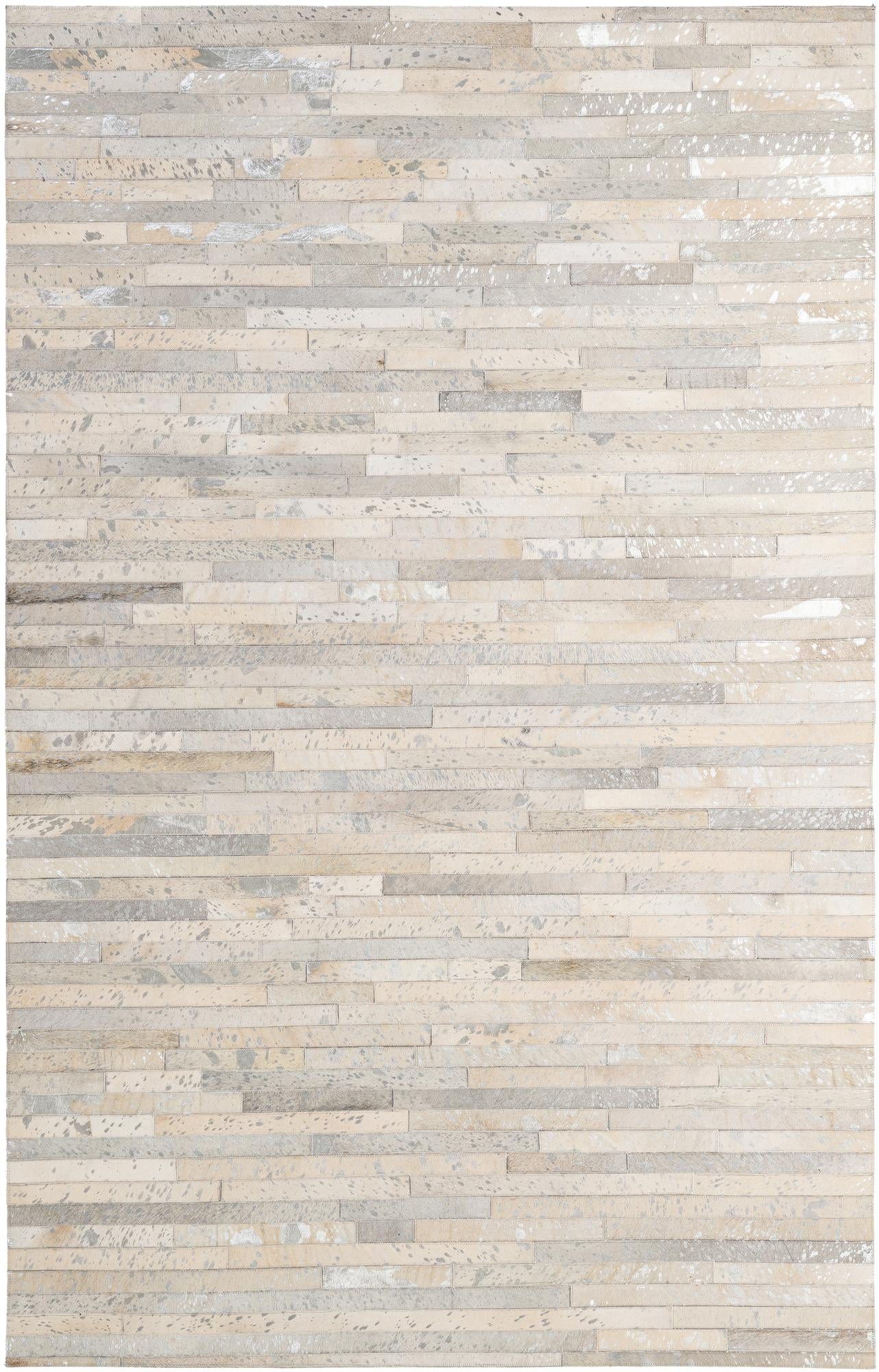 5' 2 x 7' 11 Cowhide - Patchwork Rug