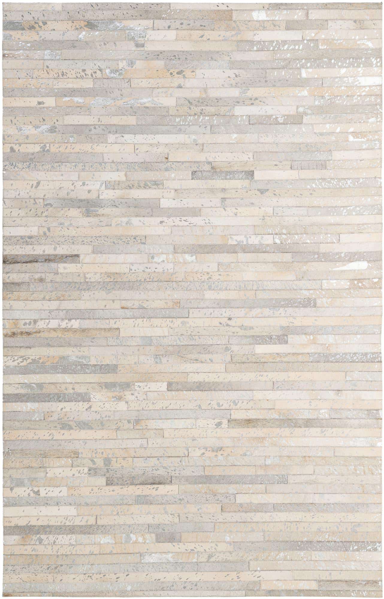 5' 2 x 7' 11 Cowhide - Patchwork Rug