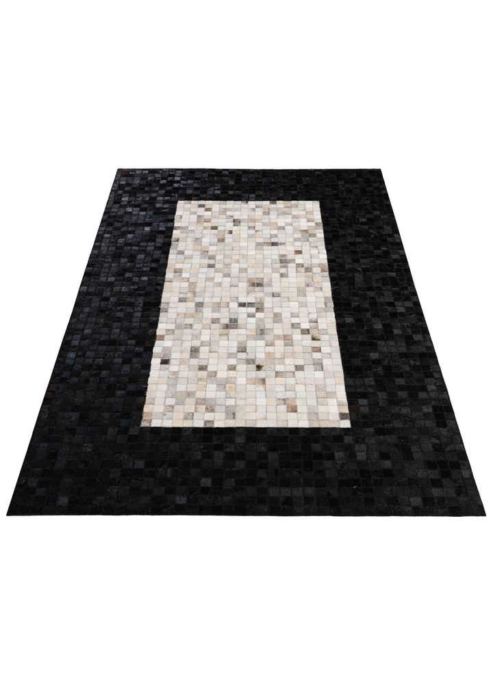 5' 1 x 8' Cowhide - Patchwork Rug