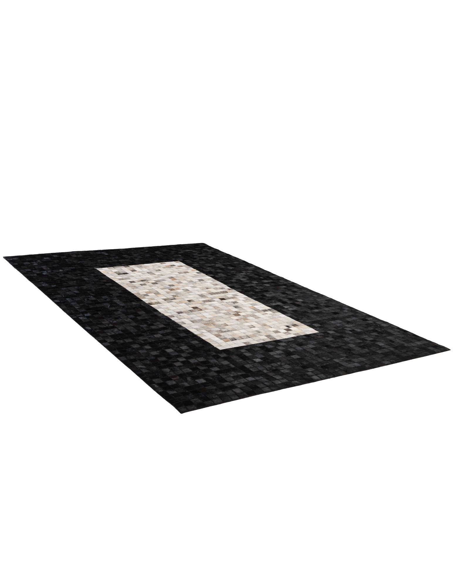 5' 1 x 8' Cowhide - Patchwork Rug