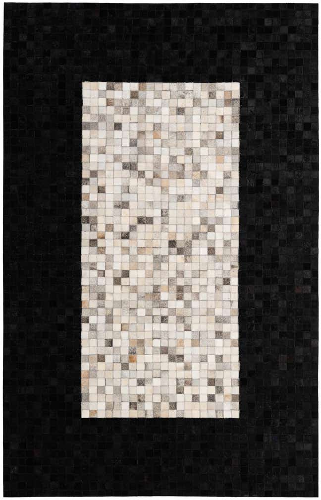 5' x 7' 10 Cowhide - Patchwork Rug