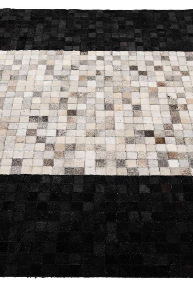 5' 1 x 7' 11 Cowhide - Patchwork Rug