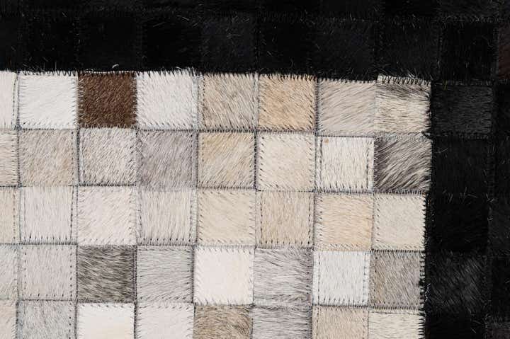 5' 1 x 7' 11 Cowhide - Patchwork Rug