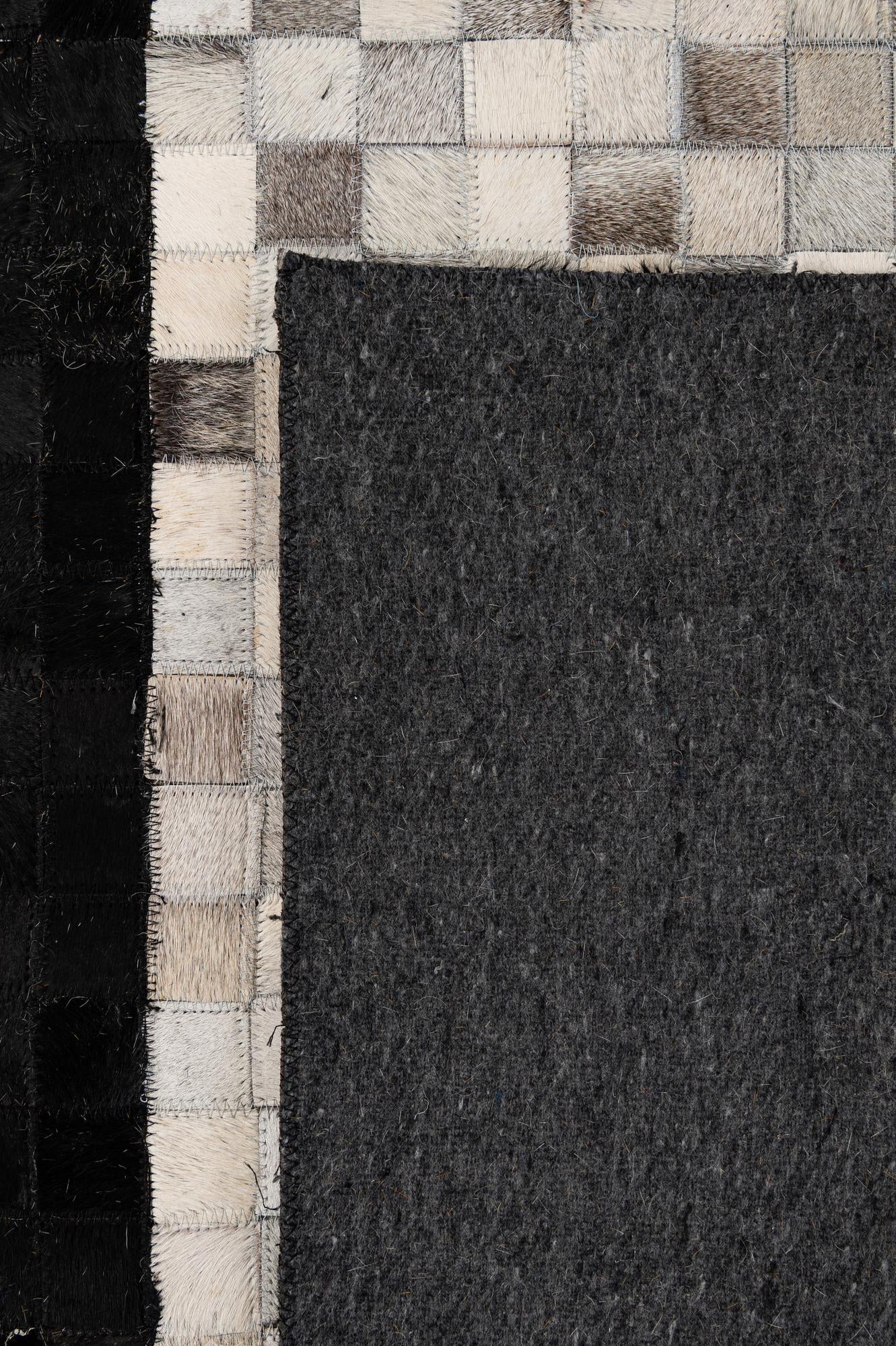 5' 1 x 7' 11 Cowhide - Patchwork Rug