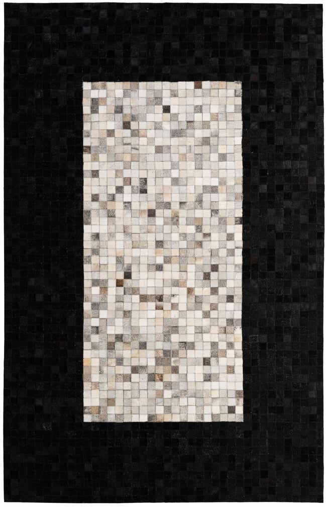 5' 1 x 7' 11 Cowhide - Patchwork Rug