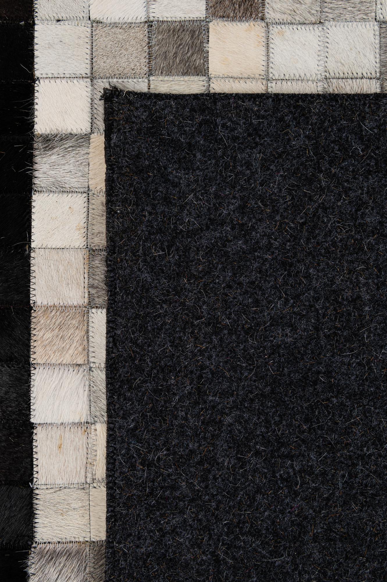 5' x 7' 10 Cowhide - Patchwork Rug