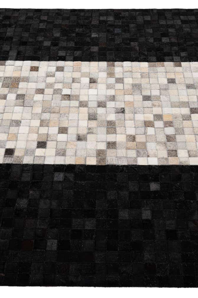 5' 1 x 7' 11 Cowhide - Patchwork Rug