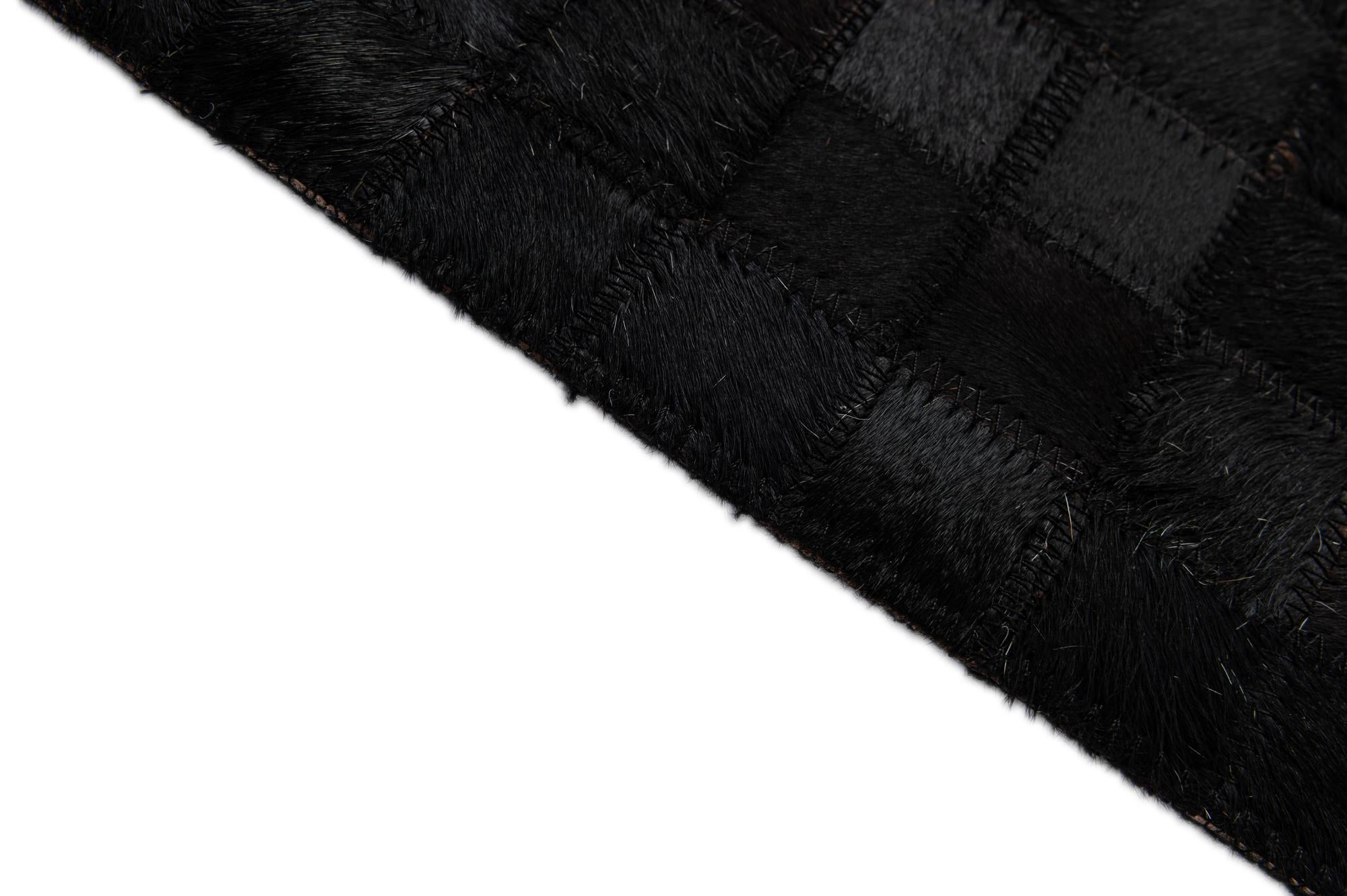5' 1 x 7' 11 Cowhide - Patchwork Rug