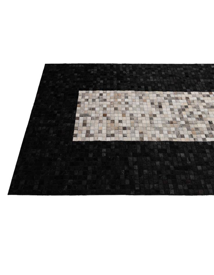 Detail image of 5' x 8' Cowhide - Patchwork Rug